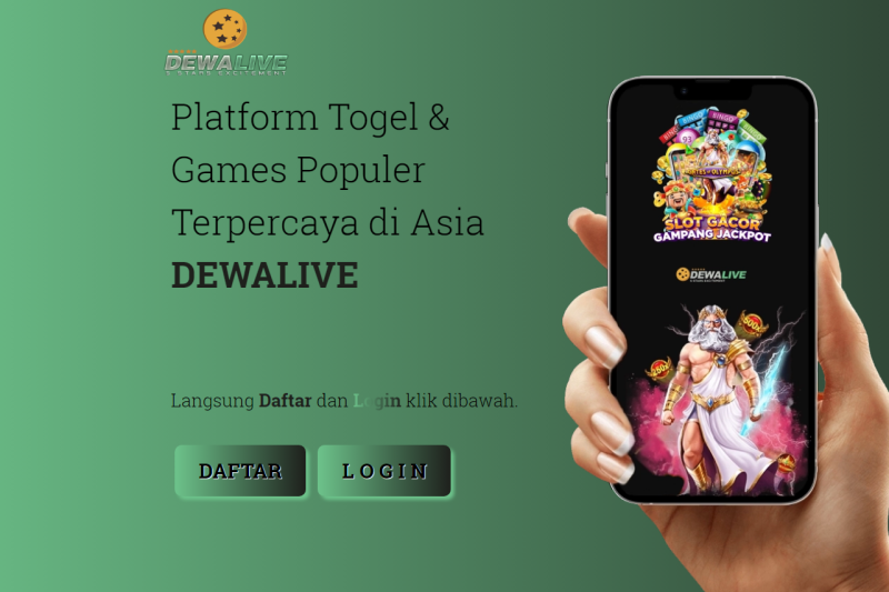 DEWALIVE | Situs Judi Online Dengan Bonus Sangat Besar Serta Permainan Terkomplet