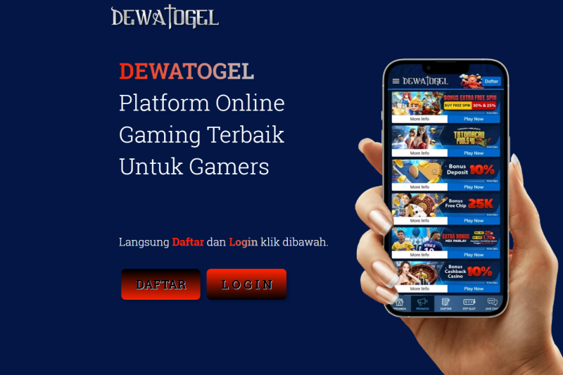 DEWATOGEL | Persiapkan Pengalaman Bermain Judi Online Yang Aman Dan Memberikan kepuasan