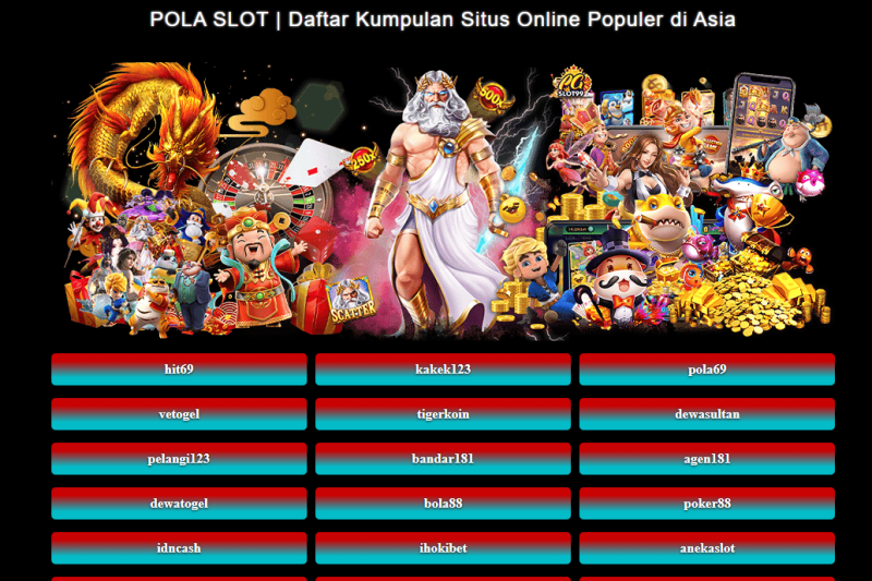 Daftar Situs Slot dengan Bocoran Pola Slot Gacor