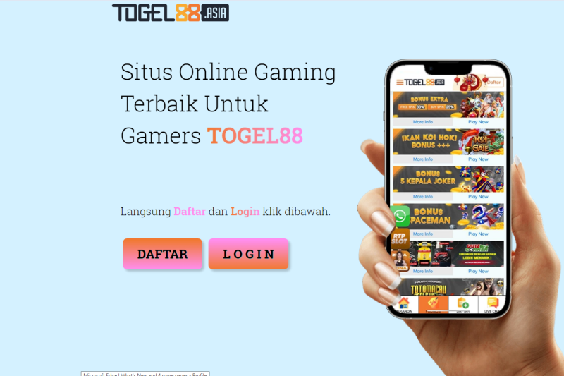 TOGEL88 | Strategi Daftar Dan Bermain Di TOGEL88 Pedoman Lengkap Buat Pemain Baru