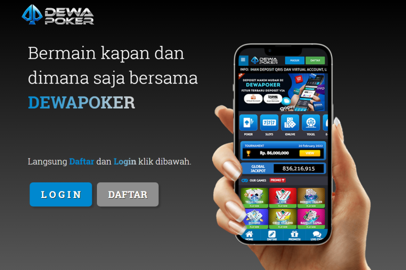 Dewapoker | Agen Bandar Judi Slots Online Dapat dipercaya
