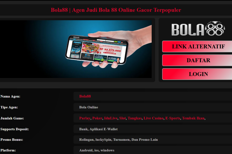 Bola88 – Bandar Judi bola Online Pair Play