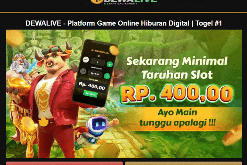Jadwal Deposit Dewalive – Yang Harus Diketahui