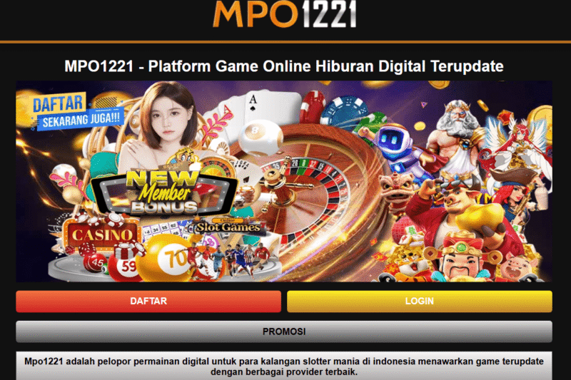 MPO1221 – Promotor Togel Online Dengan Bet Paling Kecil