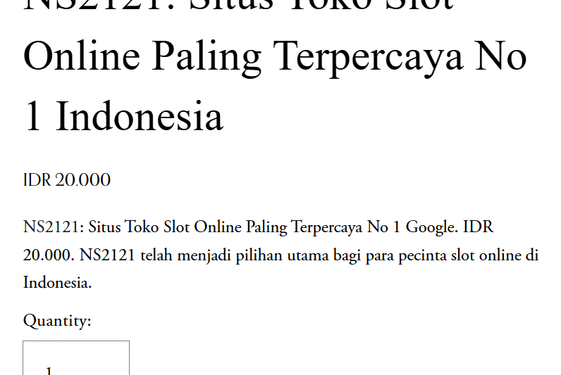 Ns2121 – Agen Slot Online Dengan Link Alternatif Terbaik